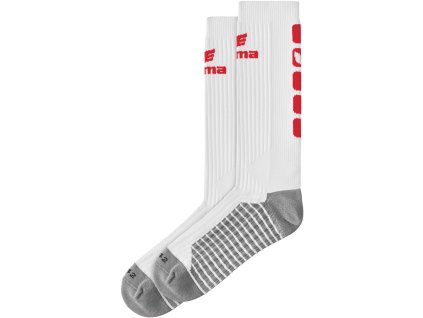 37840 1 erima dlhe ponozky classic 5 c biela cervena