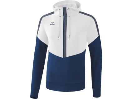 34165 2 erima mikina s kapucnou squad biela modra