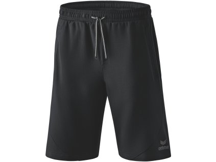 37210 2 erima vychadzkove kratke nohavice essential cierna