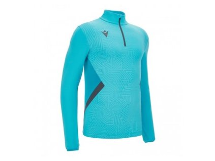 103843 macron treningova mikina s 1 4 zipsom fraser neon modra biela