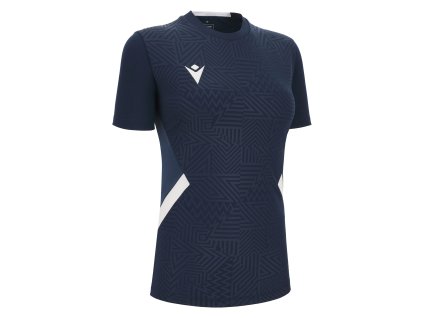 105192 6 macron damsky dres skat tmavamodra biela