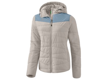 107154 2 erima damska bunda quilted bleda siva