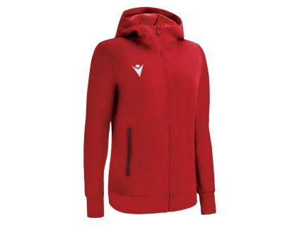 108006 macron damska mikina drum cervena