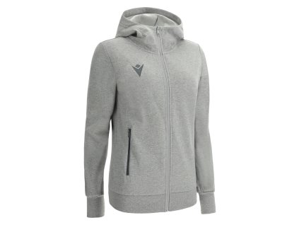 108015 macron damska mikina drum siva