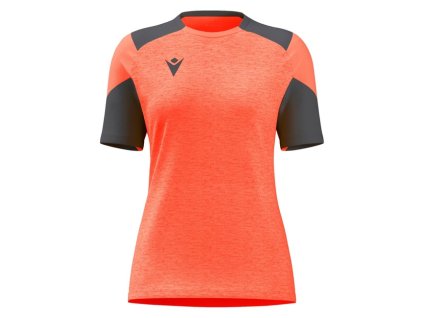 111986 3 macron damsky dres sphinx neon oranzova antracitova