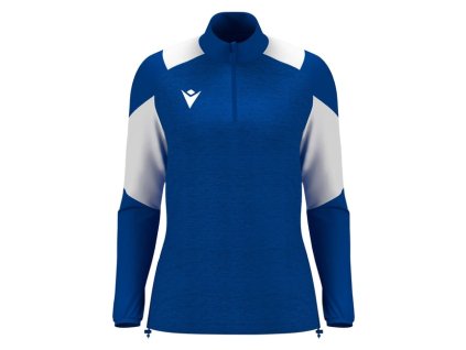 112202 3 macron damska mikina chantico modra biela