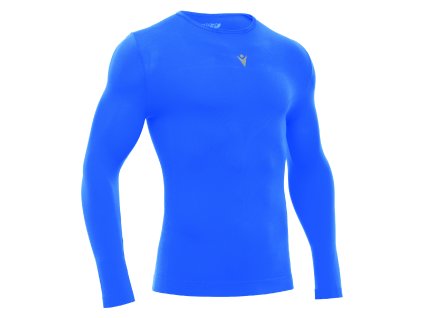 97348 macron termo tricko performance s dlhym rukavom kralovsky modra