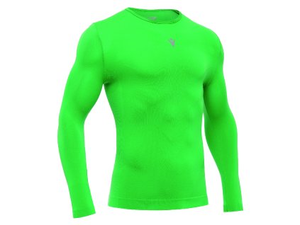 97351 macron termo tricko performance s dlhym rukavom zelena