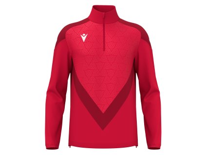 117199 3 macron mikina anduin so zipsom do 1 4 cervena