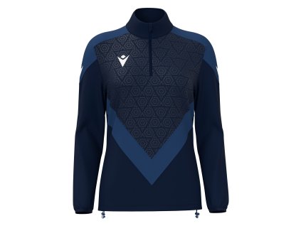 117208 4 macron damska mikina anora so zipsom do 1 4 tmavomodra