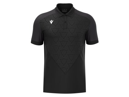 117280 3 macron polo tricko baldwin cierne