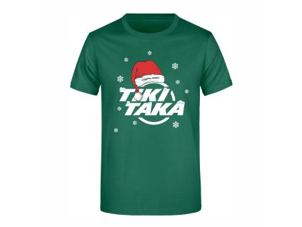 Triko VÁNOČNÍ KULICH Tiki Taka zelená