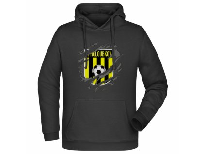 mikina v4 čierna predok