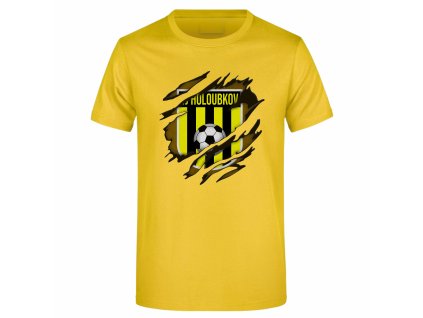 tričko v4 žltá predok