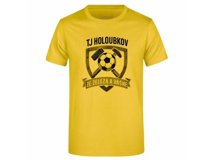 tričko v2 žltá predok