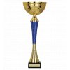 Sportovní trofej Pohár 9253 (Veľkosť A, Farba - hlavná Zlatá, Farba - doplnková Modrá)