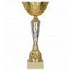 Sportovní trofej Pohár 9256 (Veľkosť A, Farba - hlavná Zlatá, Farba - doplnková Strieborná)