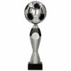 Sportovní trofej Pohár Fotbal 4223 (Veľkosť A, Farba - hlavná Strieborná, Farba - doplnková Čierna)