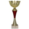 metal cup gold red