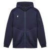 116518 2 macron technicka mikina s kapucnou kanak na zips tmavomodra