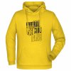 mikina v3 žltá predok