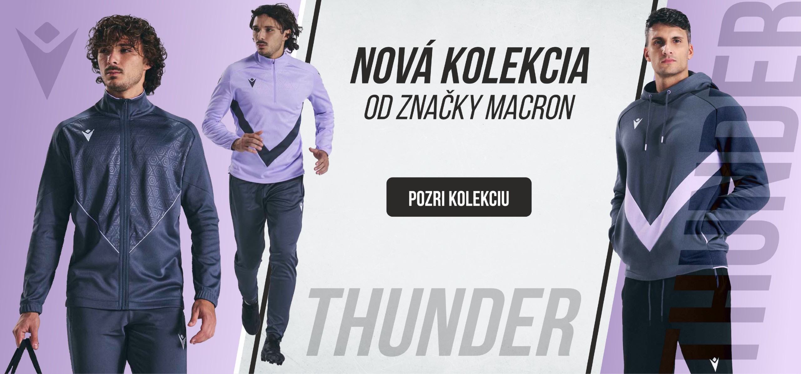 Predstavujeme nový total look Macron 2025 - Thunder!