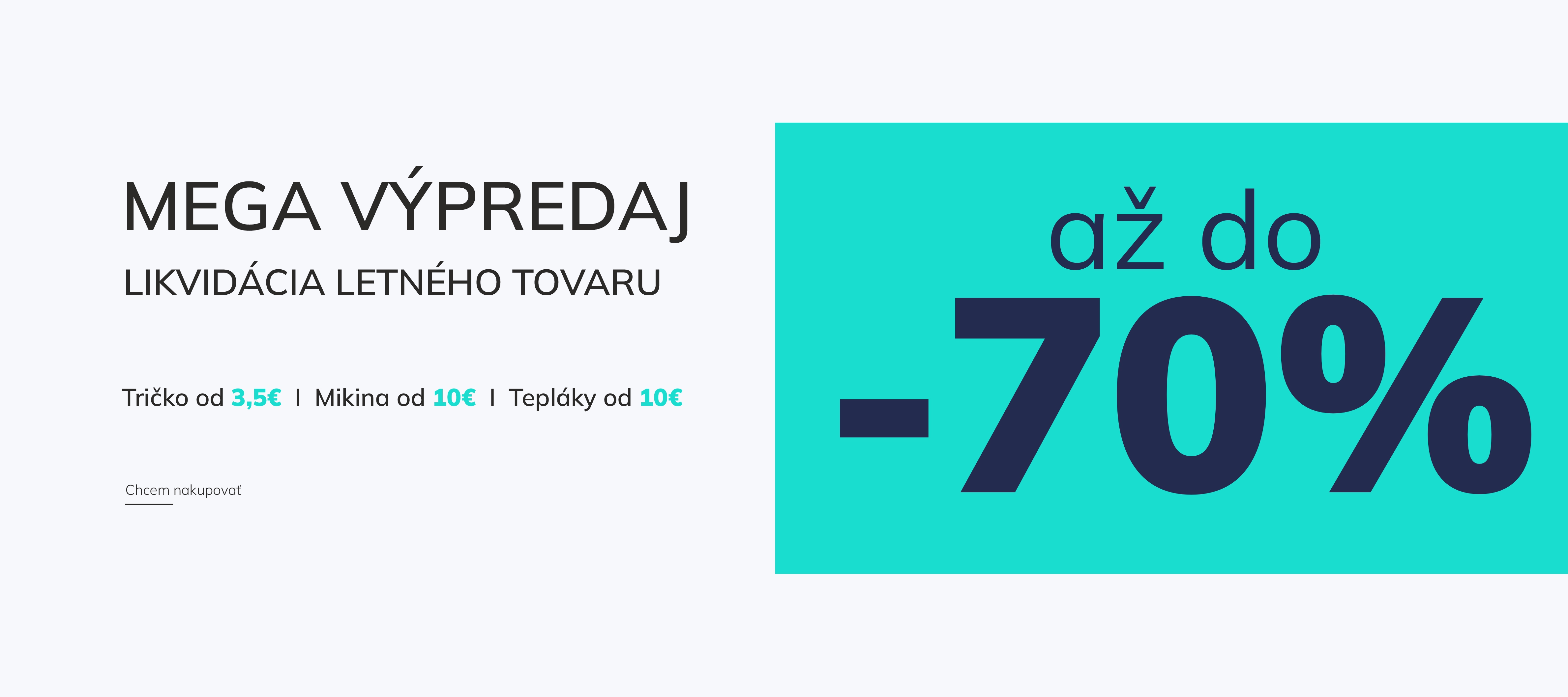 LIKVIDÁCIA ZÁSOB 2026