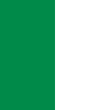 zelená emerald biela