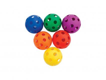 Loptička dierová plast (Rozmer 70 mm)