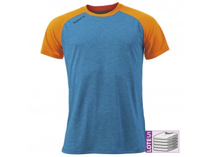 LUANVI tričko NOCAUT SELECT tyrkysová oranžová