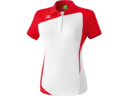 ERIMA dámska polokošeľa CLUB 1900 biela červená