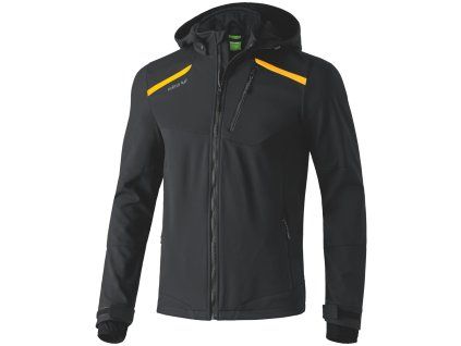 ERIMA bunda Softshell (Farba čierna žltá, Veľkosť 116)