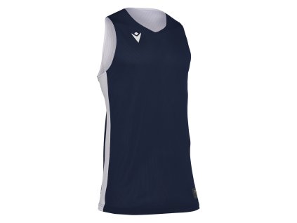 MACRON basketbalový obojstranný dres PROPANE tmavá modrá biela