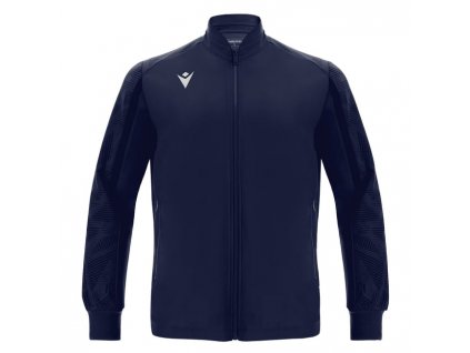 MACRON mikina so zipsom ACHILLES tmavá modrá