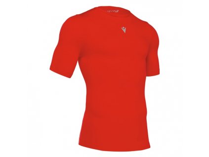 MACRON termo tričko PERFORMANCE s krátkym rukávom červená