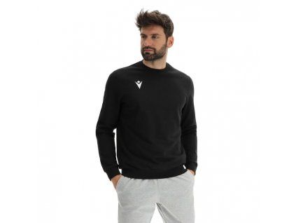 111229 macron active mikina axima cierna