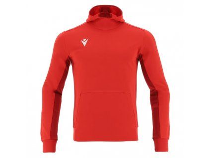 111430 2 macron mikina electro cervena