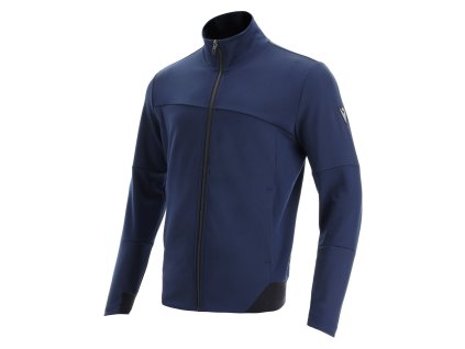 MACRON mikina so zipsom LUKLA tmavá modrá