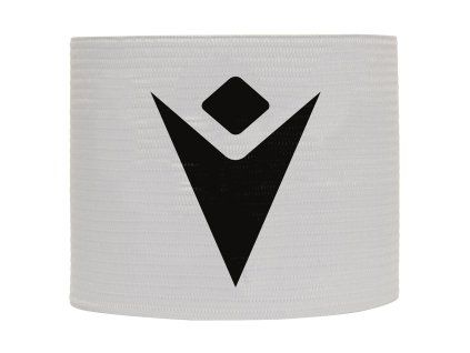 MACRON kapitánská páska junior - bílá