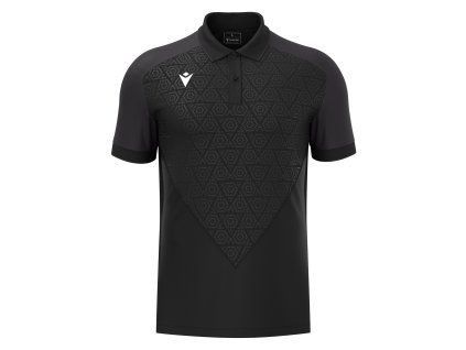 117280 3 macron polo tricko baldwin cierne