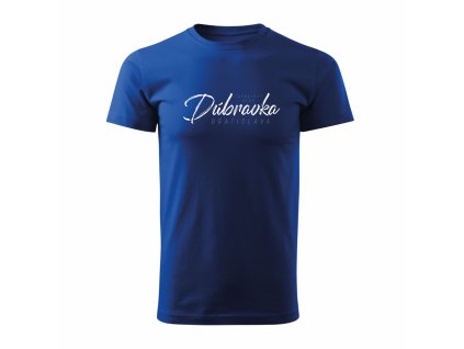 TRIČKO BASIC MODRÁ v.C