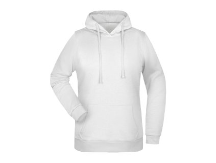 cotton dámska mikina biela
