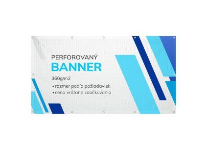 Perforovaný banner MESH