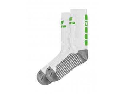 ERIMA ponožky CLASSIC 5-C biela zelená