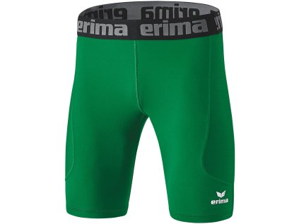ERIMA termo krátke nohavice ELEMENTAL tmavá zelená