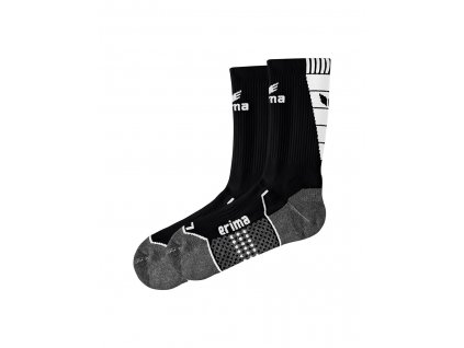 ERIMA tréningové ponožky čierna biela
