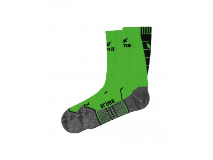 ERIMA tréningové ponožky zelená čierna
