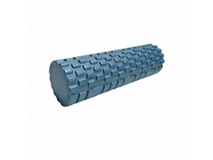 Masážní roller kostkový 15x45 cm modrý