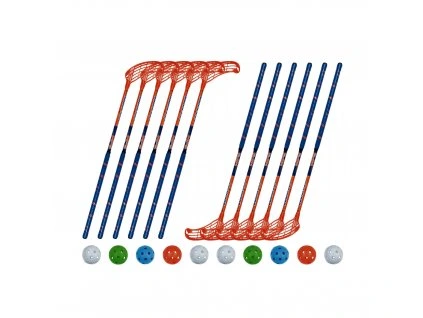 Florbalový set boomerang zelená