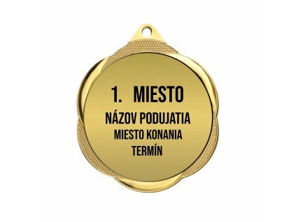 nalepka na medailu 1